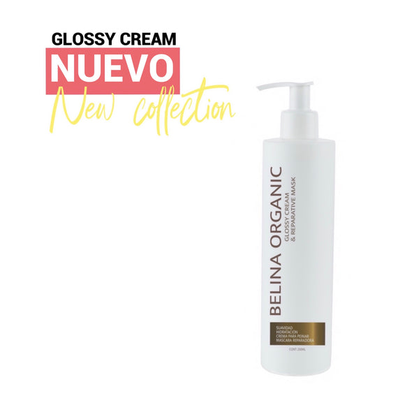 Glossy Cream Crema para peinar Hidratante ANTI-FRIZZ.
