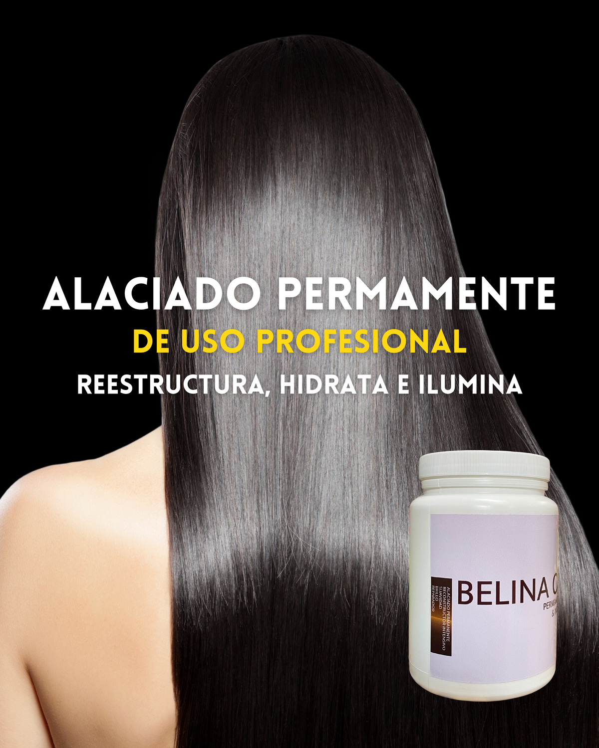Alaciado Permanente Nanotecnología Capilar - 6 Meses de Melena Lacia y Reparada